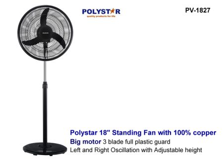 POLYSTAR 18" STANDING FAN